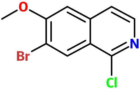 (image for) MC095805 7-Bromo-1-chloro-6-methoxyisoquinoline